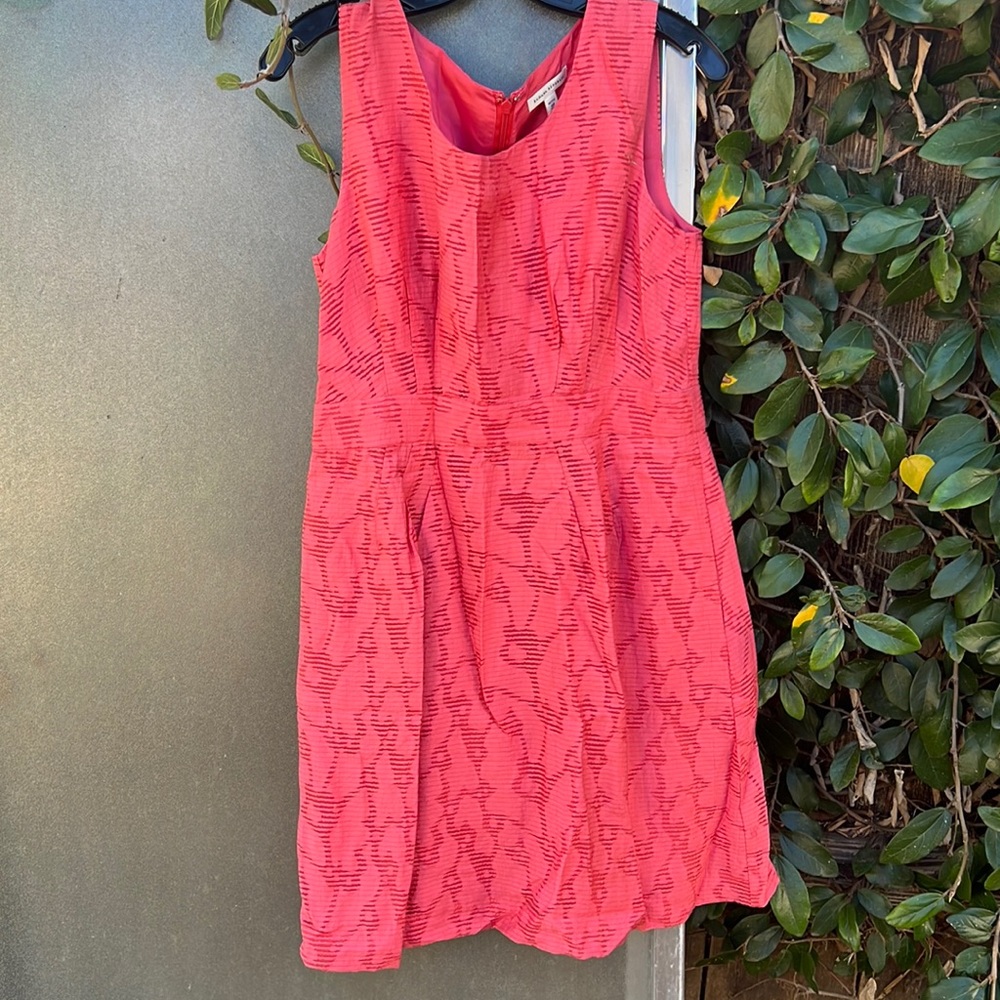 Banana republic pink  colored dress